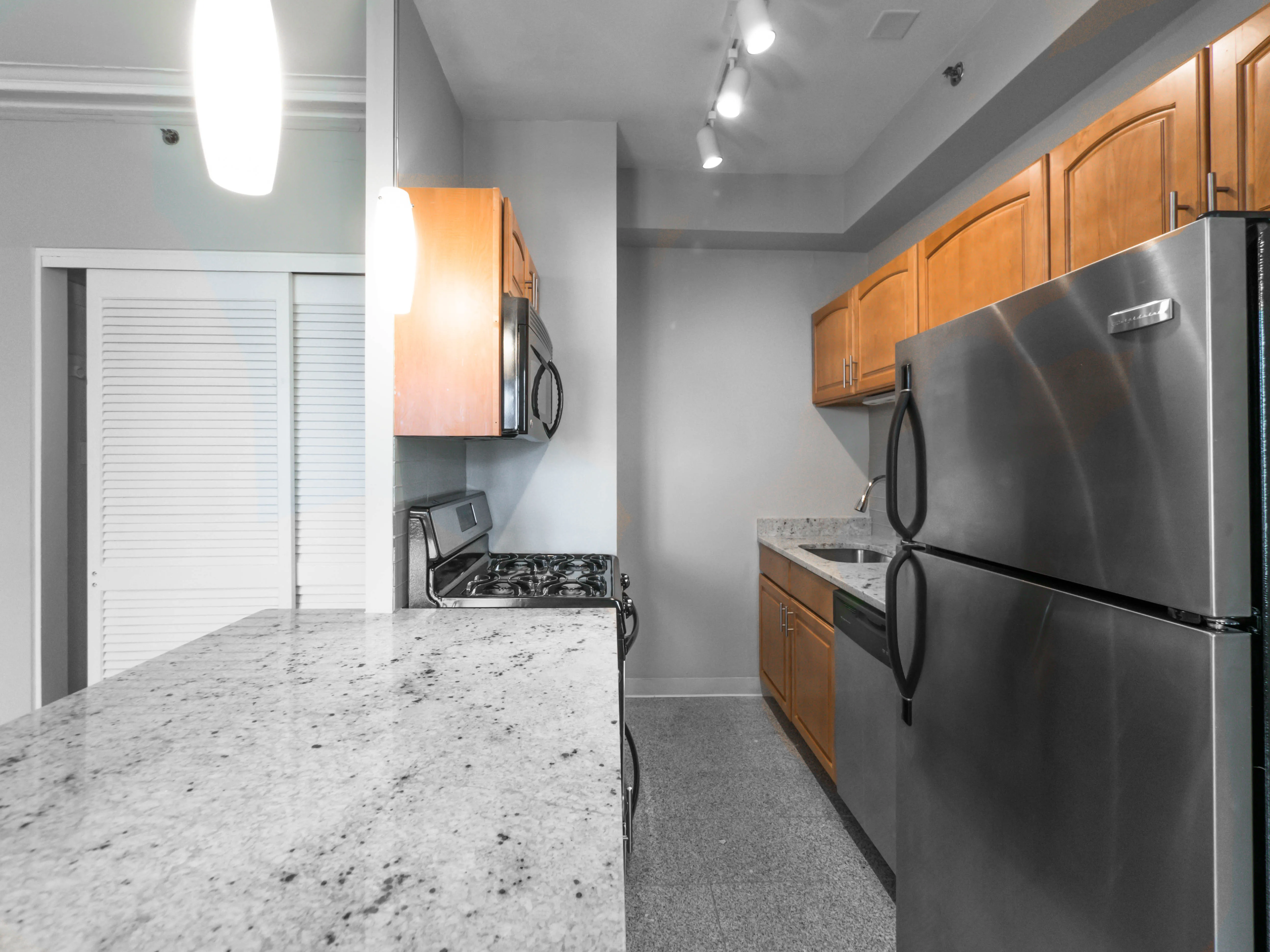 the rooftop at The Belmont By Reside Apartments