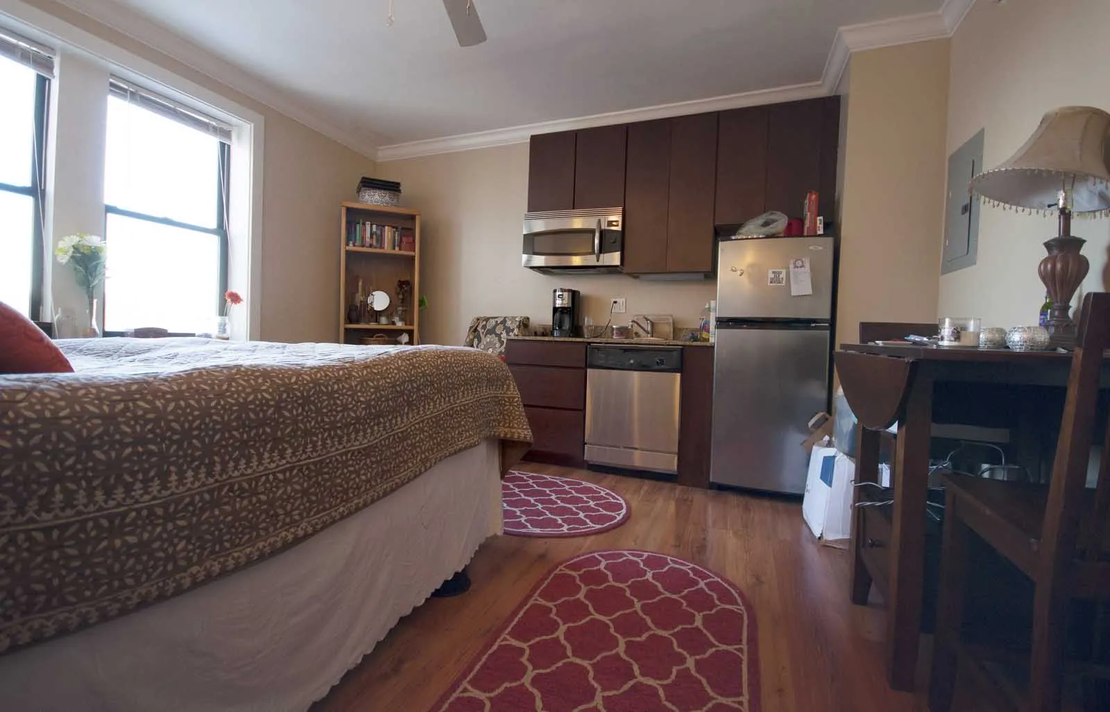 vintage exterior of 11 West Division Apartments in the Gold Coast Chicago