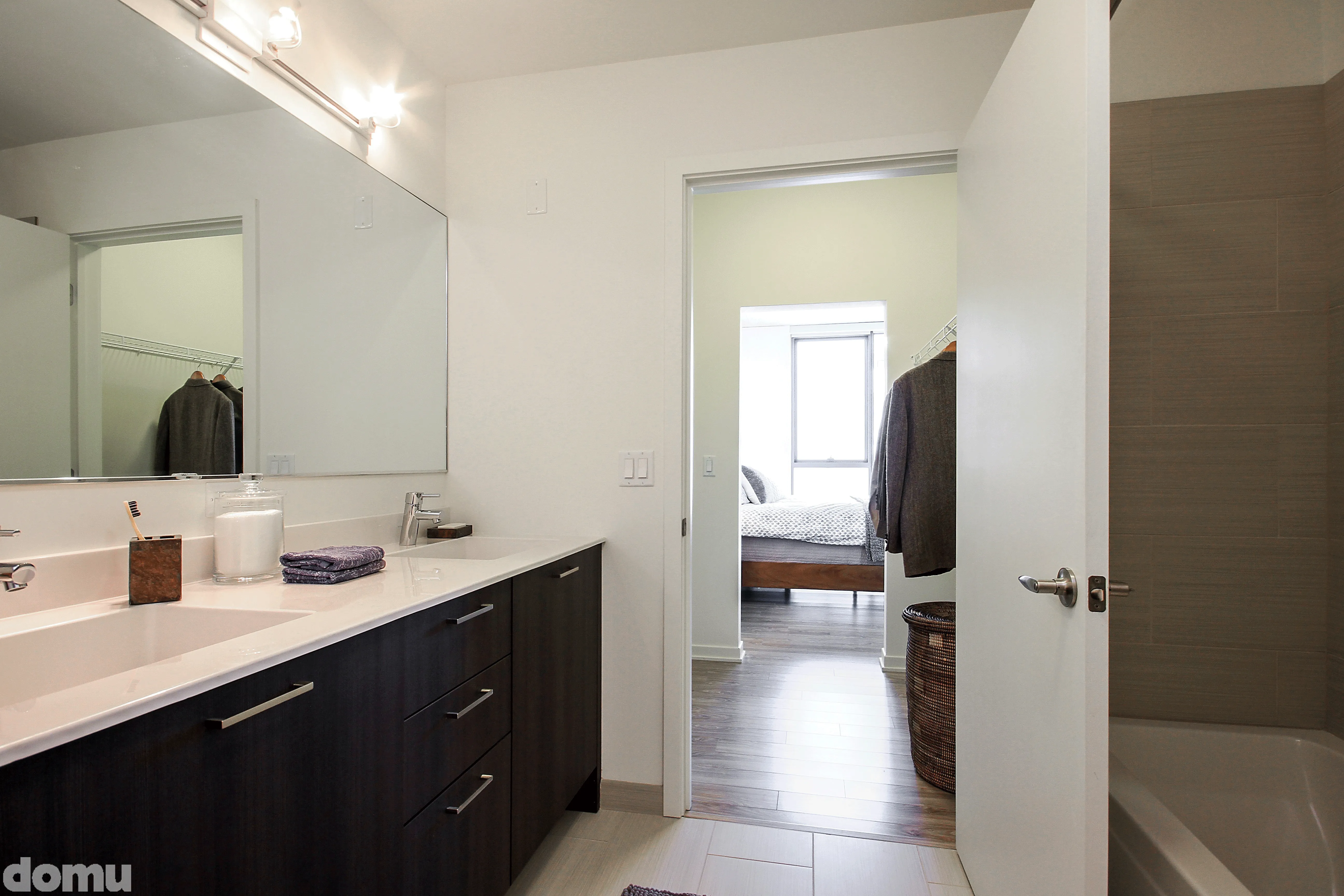 living room fuurnished at 1333 South Wabash Apartments South Loop Chicago