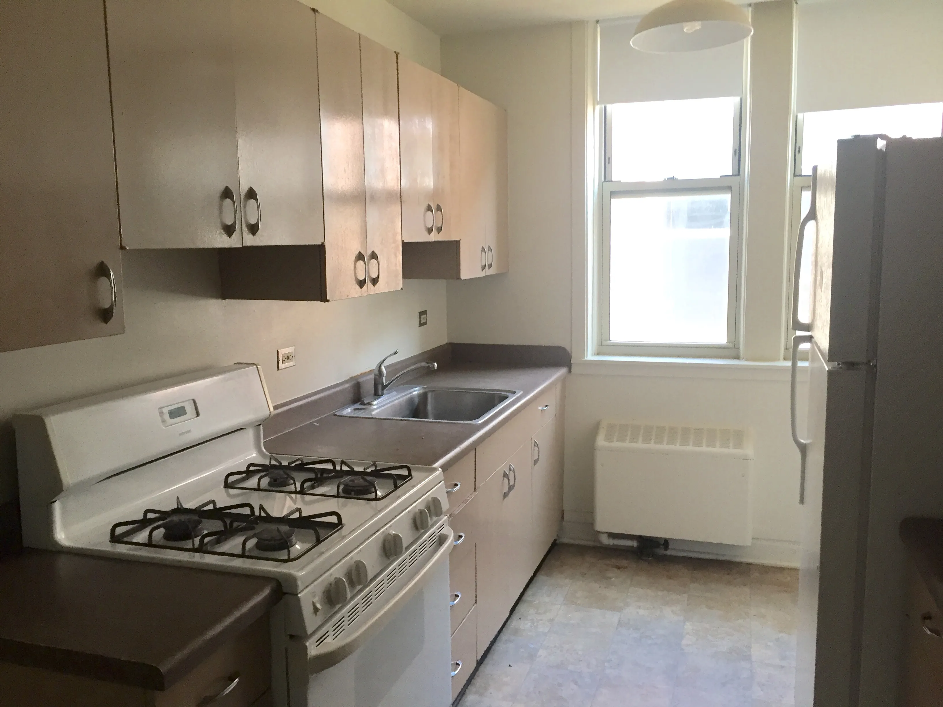 exterior shot with trees of 1310 East Hyde Park Apartments