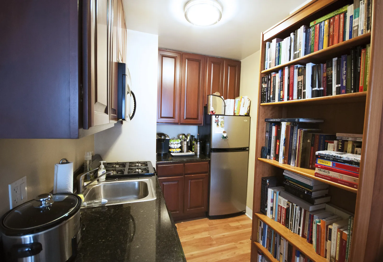 master bedroom at 211 E Delaware Apartments in the Gold Coast Chicago
