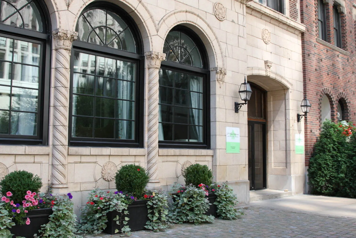 master bedroom at 211 E Delaware Apartments in the Gold Coast Chicago