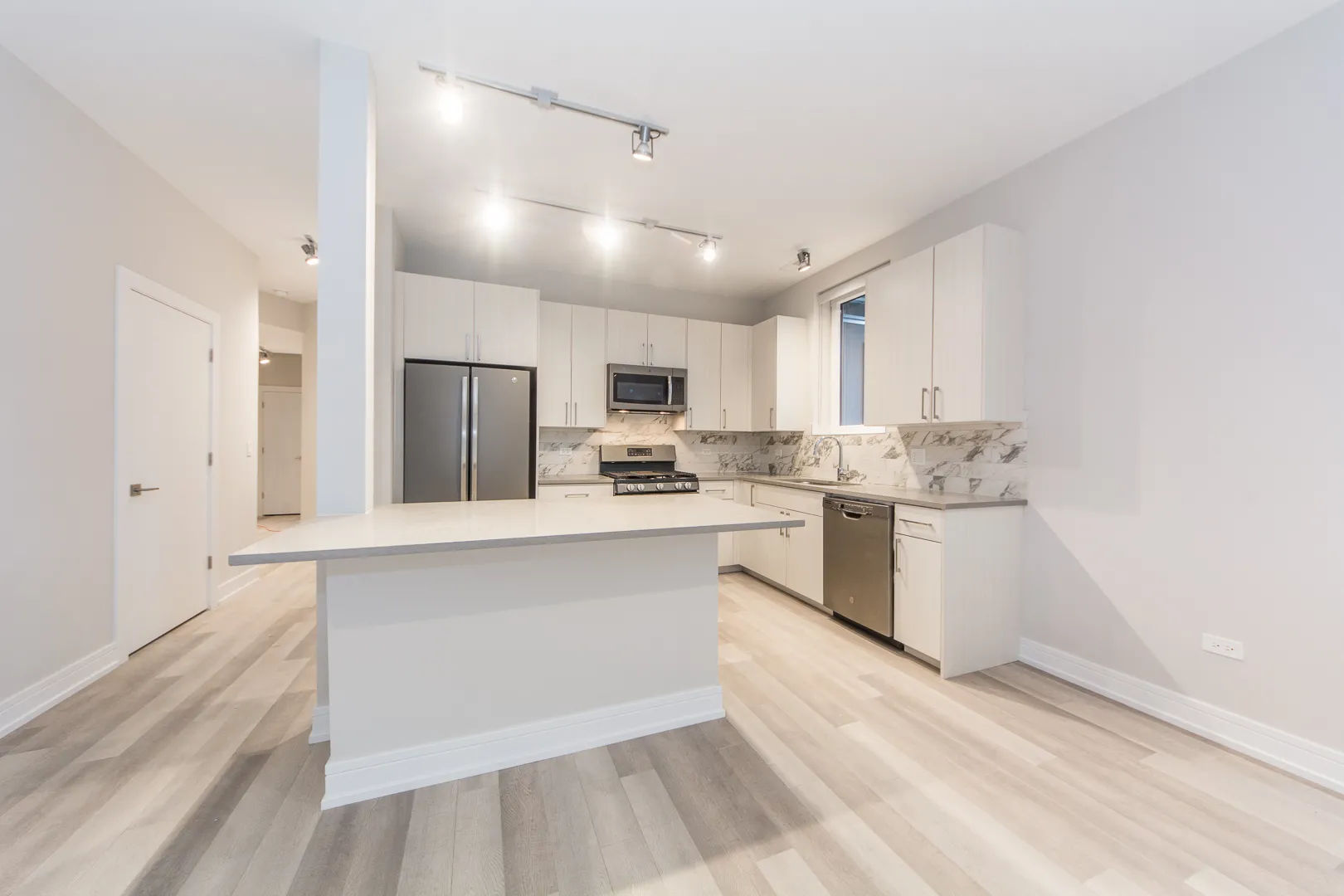 exterior of Talman Apartments in Humboldt Park Chicago