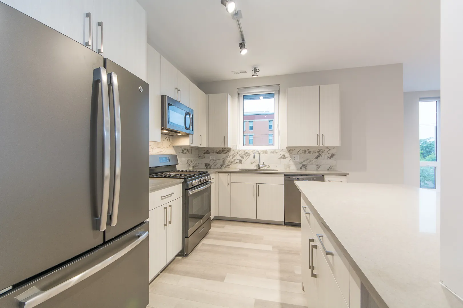 exterior of Talman Apartments in Humboldt Park Chicago