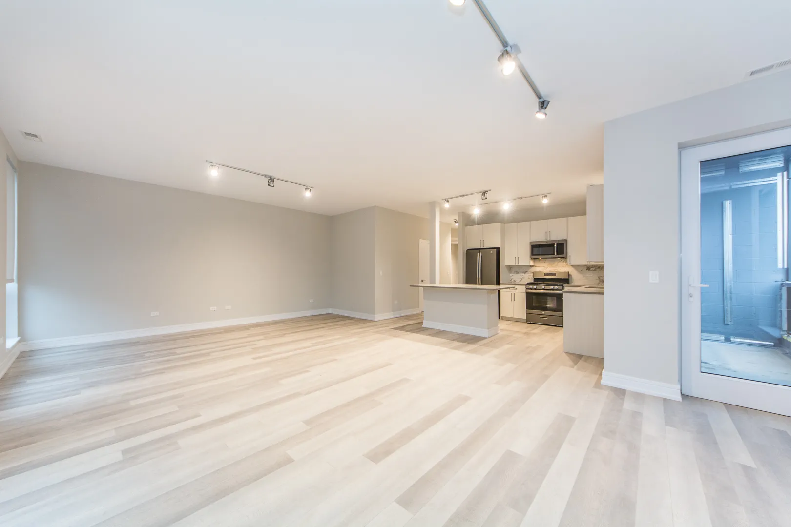 exterior of Talman Apartments in Humboldt Park Chicago