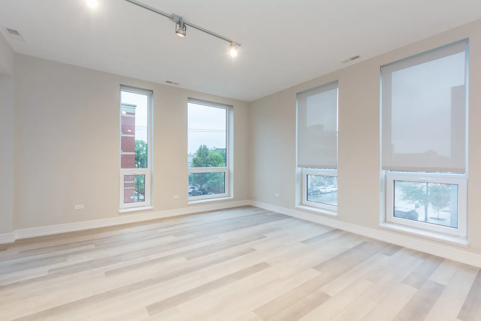 exterior of Talman Apartments in Humboldt Park Chicago