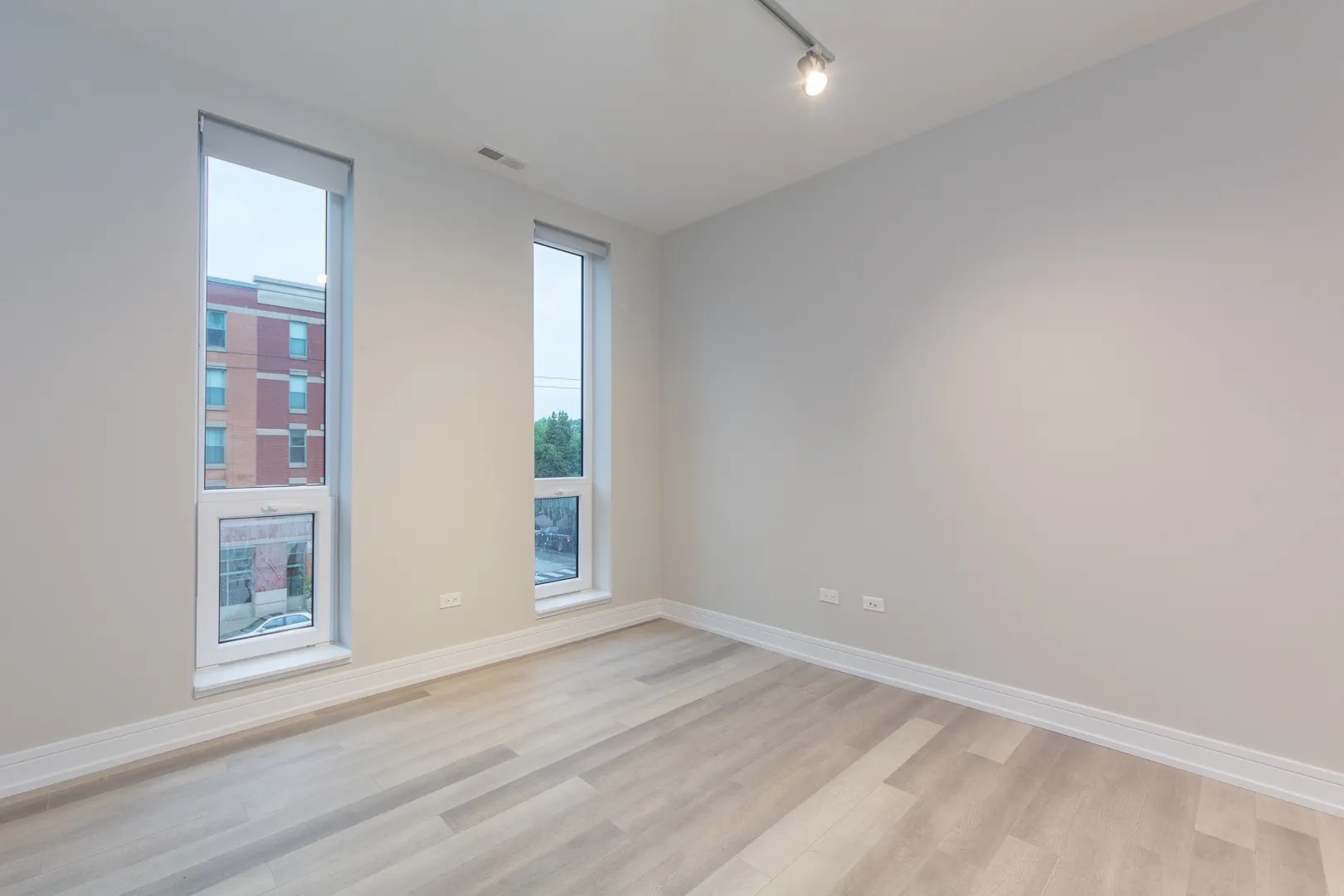 exterior of Talman Apartments in Humboldt Park Chicago