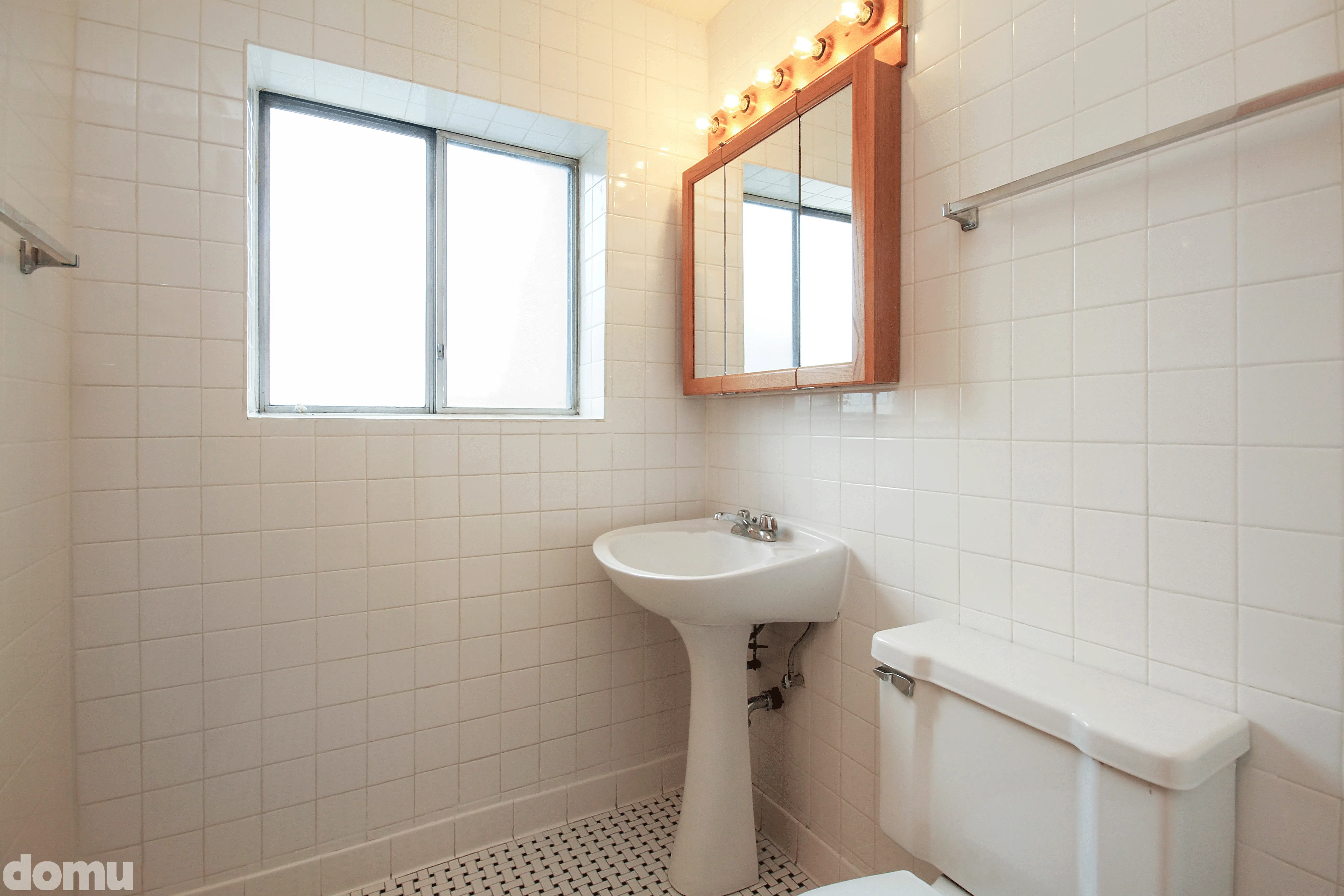 Virtually staged bedroom 