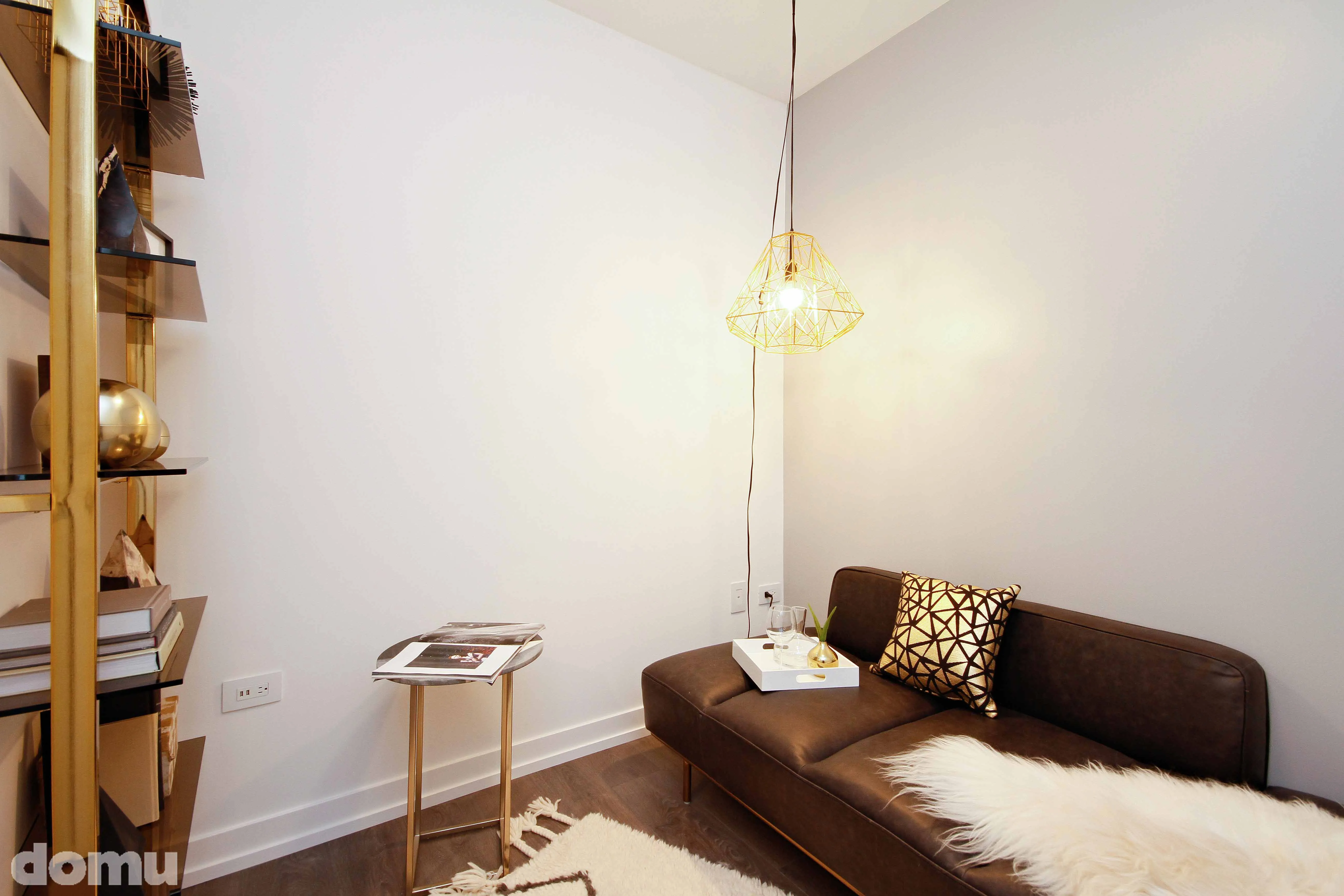 mdeia room at The Hudson Apartments in Chicago