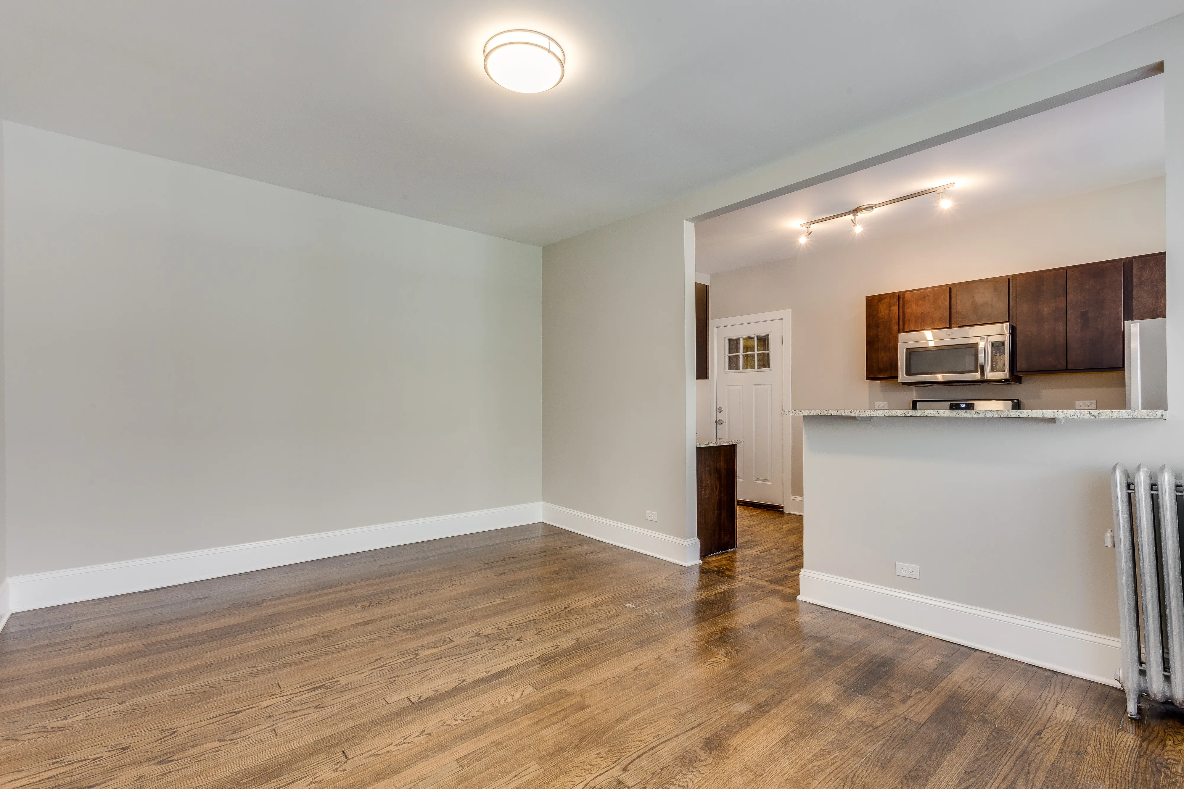 kitchen at 1832 North Humboldt Apartments in Humboldt Park