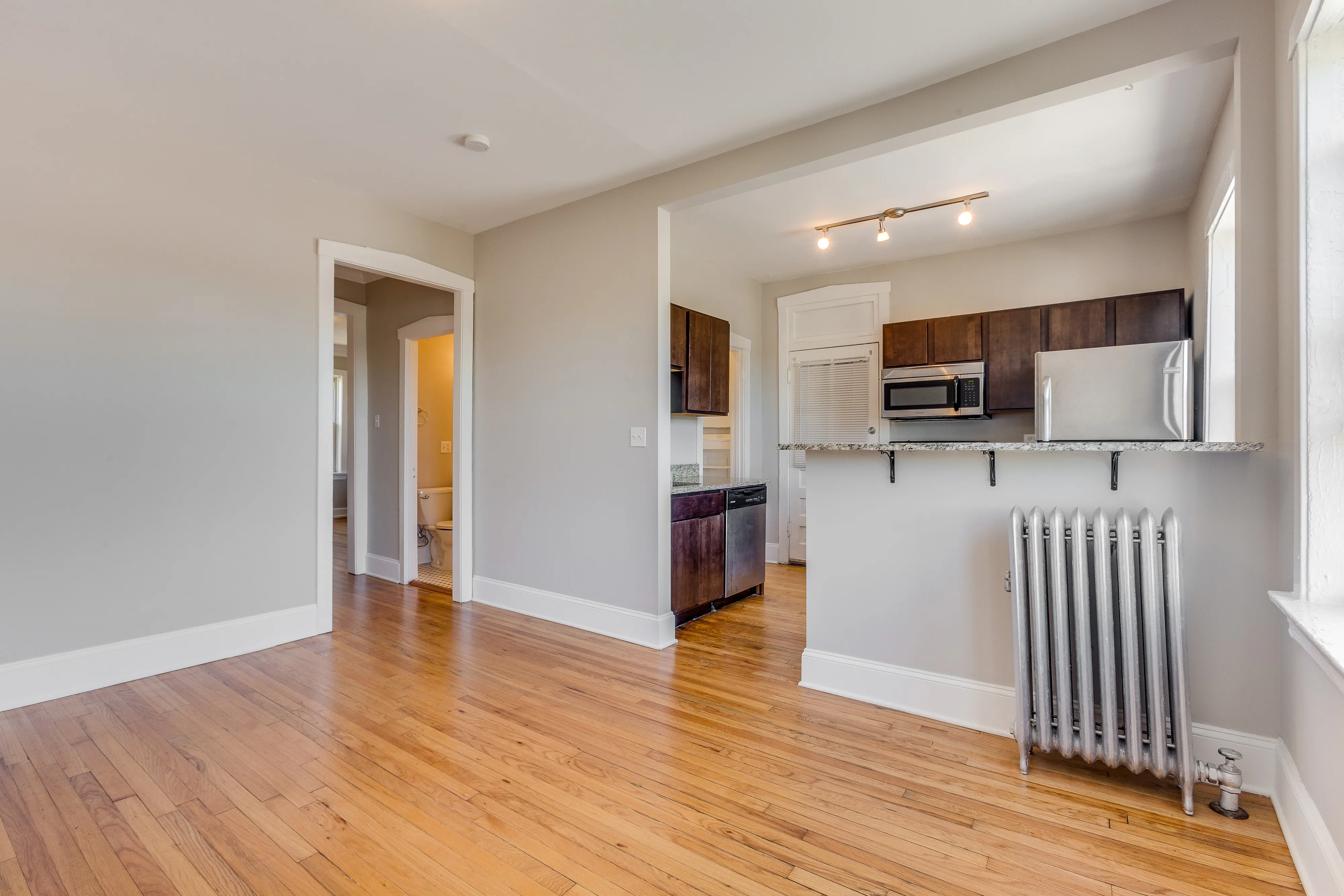 kitchen at 1832 North Humboldt Apartments in Humboldt Park