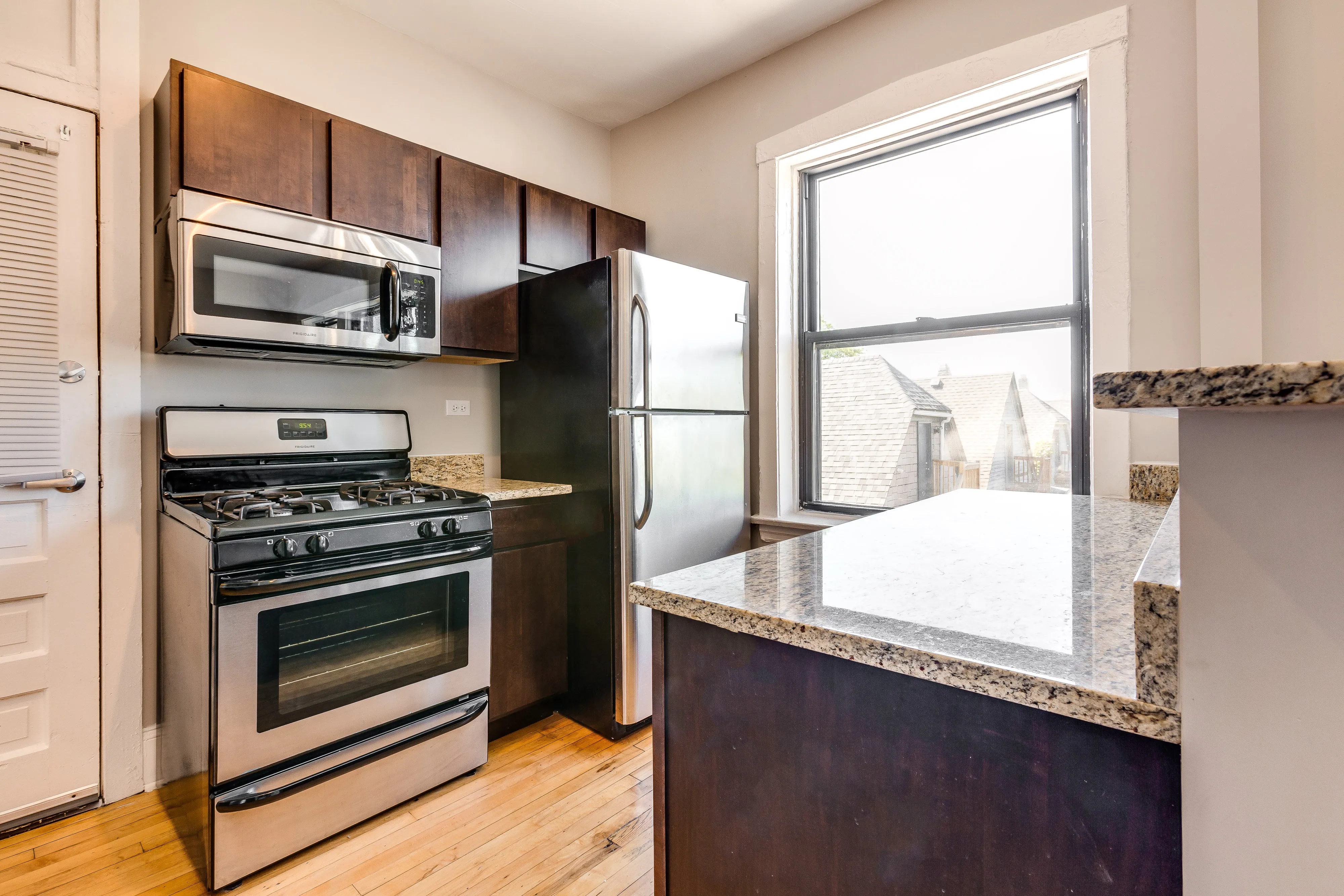 kitchen at 1832 North Humboldt Apartments in Humboldt Park