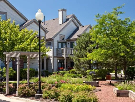 2nd bedroom furnished model at The Aventine at Oakhurst North