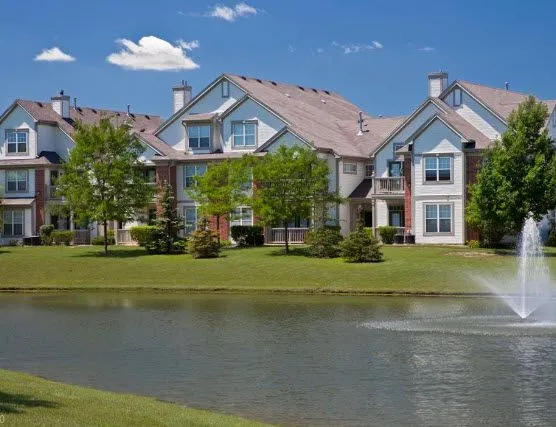 2nd bedroom furnished model at The Aventine at Oakhurst North
