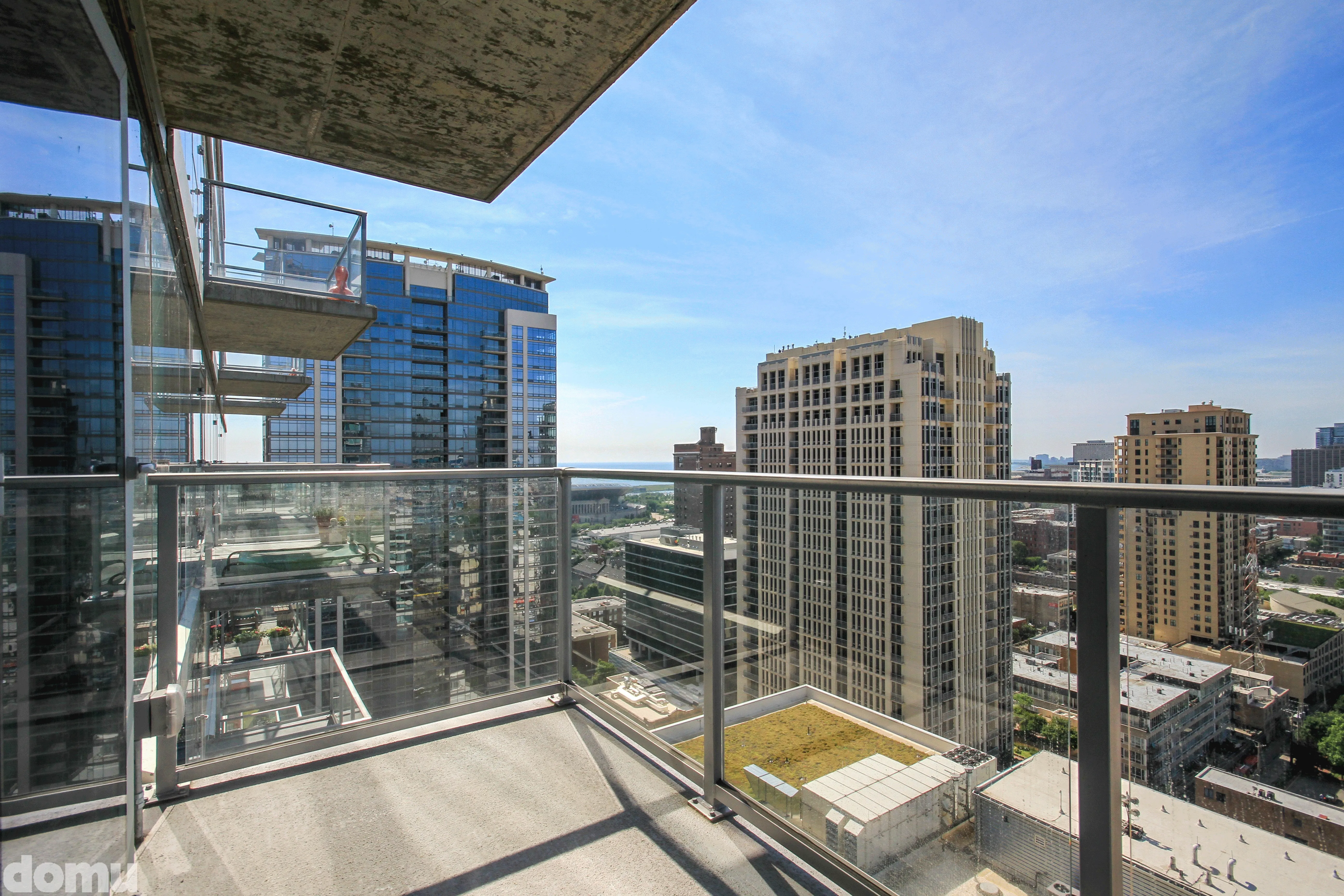 living room fuurnished at 1333 South Wabash Apartments South Loop Chicago