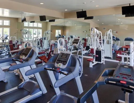 2nd bedroom furnished model at The Aventine at Oakhurst North