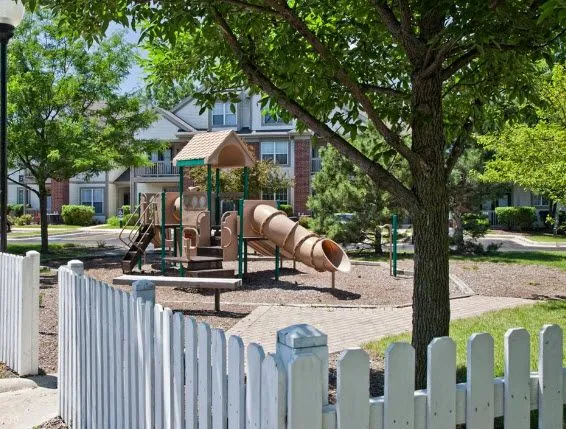 2nd bedroom furnished model at The Aventine at Oakhurst North