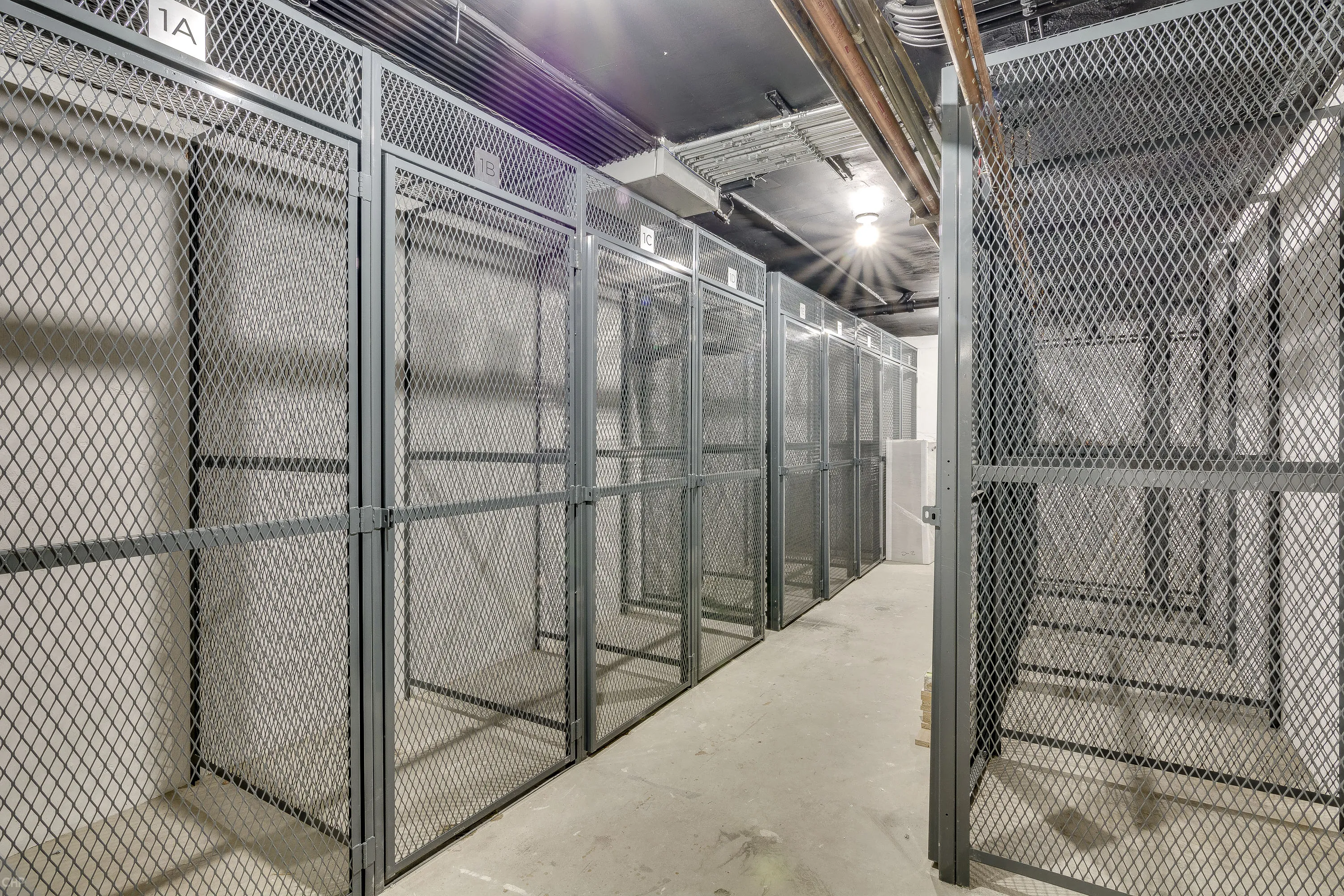 Storage Lockers Included in Rent