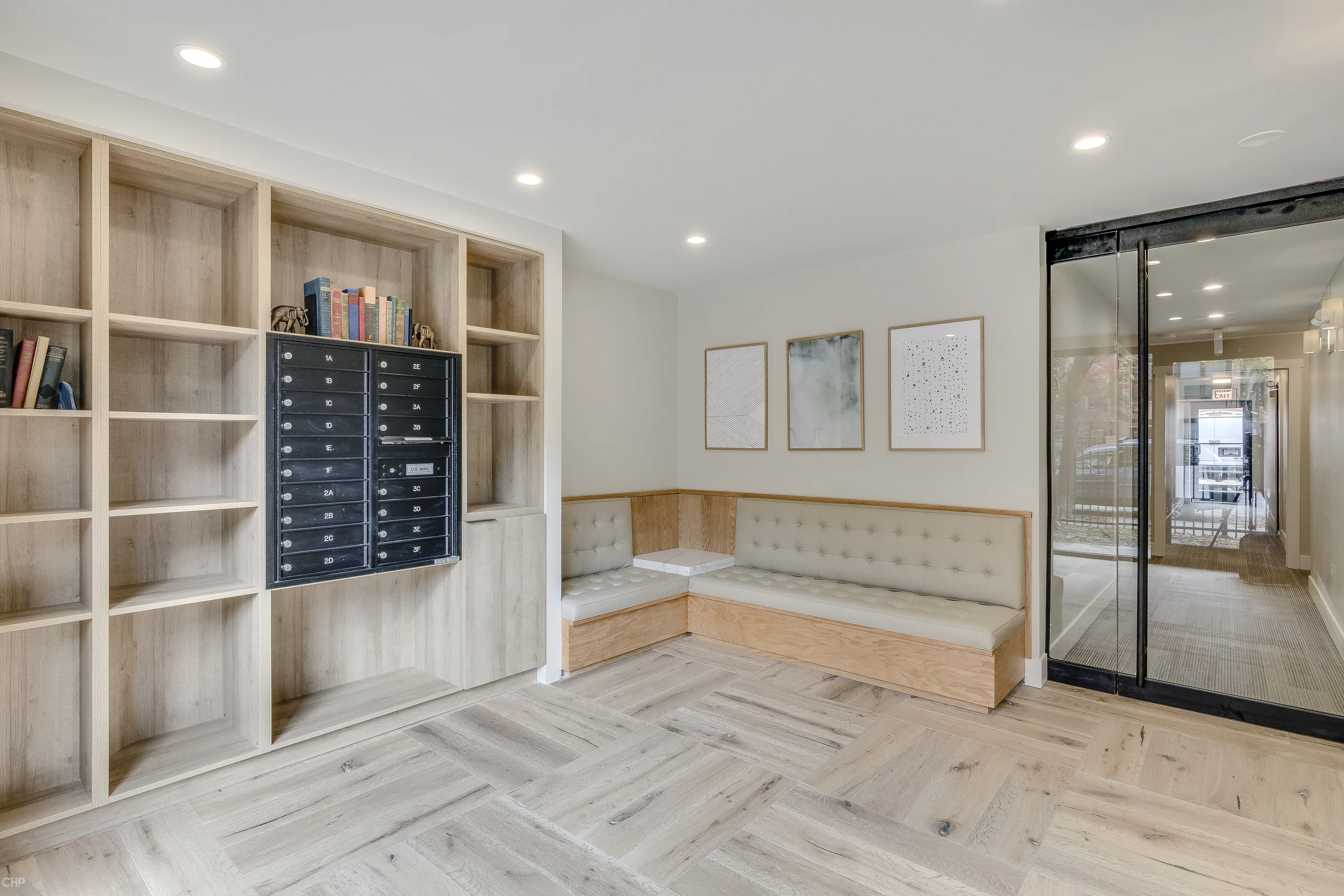 Welcoming Lobby with Uber Bench