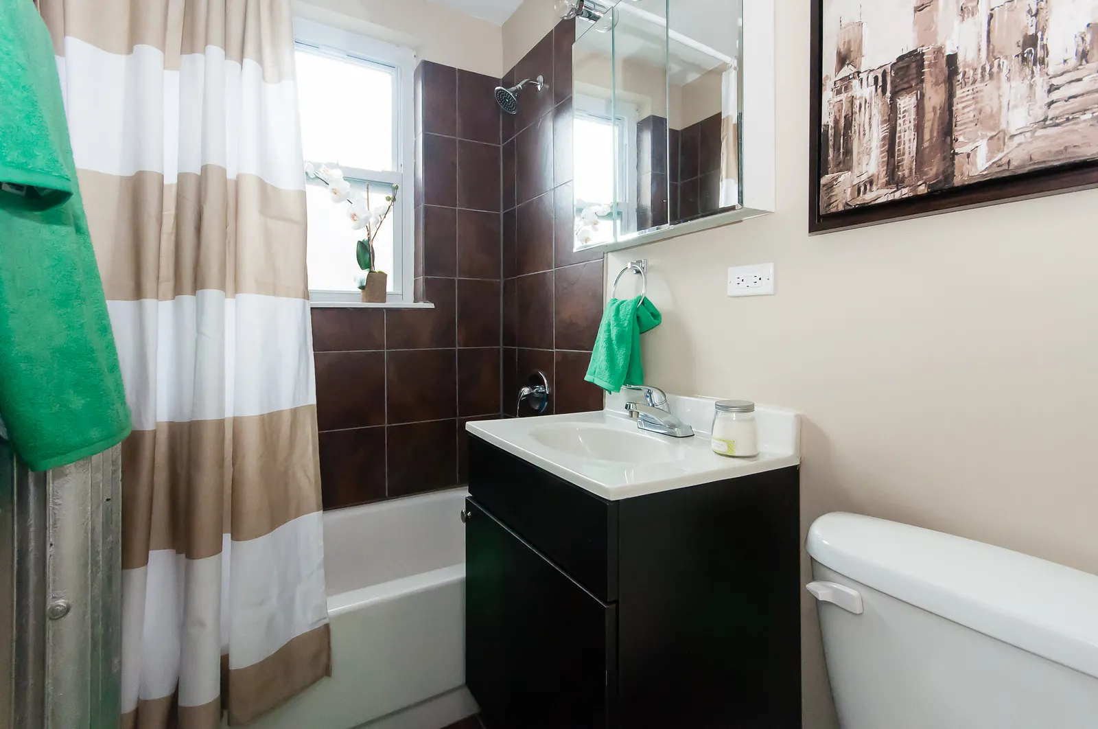 furnished and deorated unit at 839 W. Diversey Apartments in Chicago