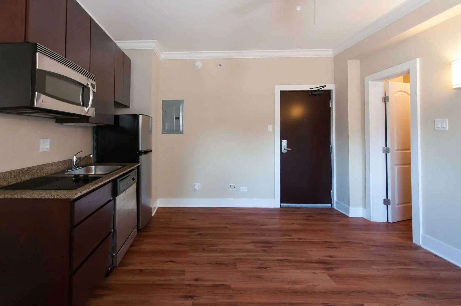 vintage exterior of 11 West Division Apartments in the Gold Coast Chicago