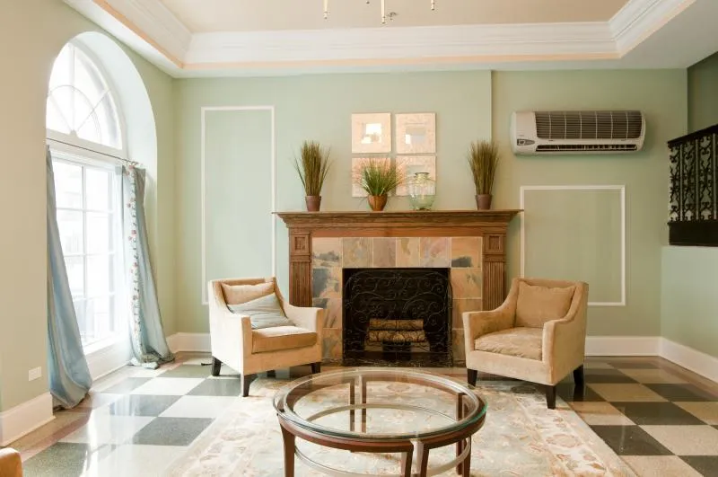 master bedroom at 211 E Delaware Apartments in the Gold Coast Chicago