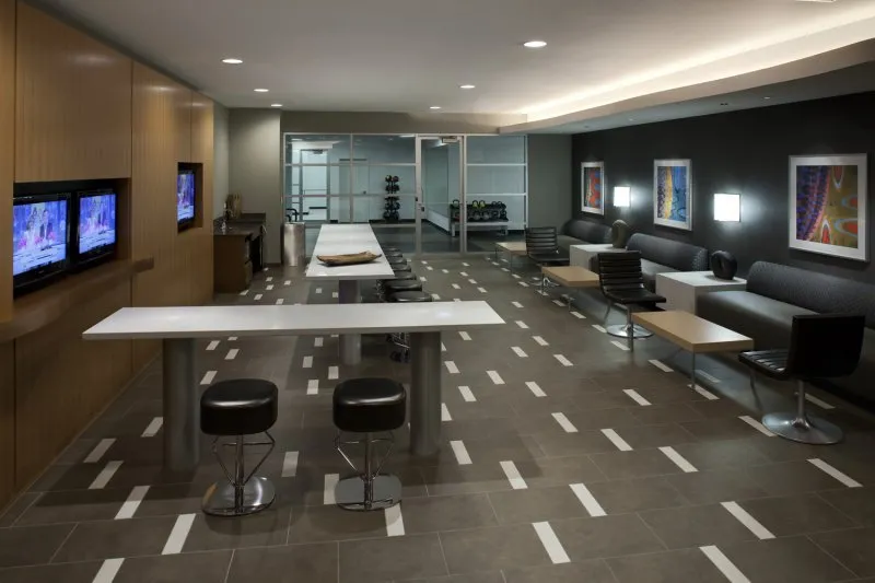 Aqua Apartments in Lakeshore East Chicago indoor pool