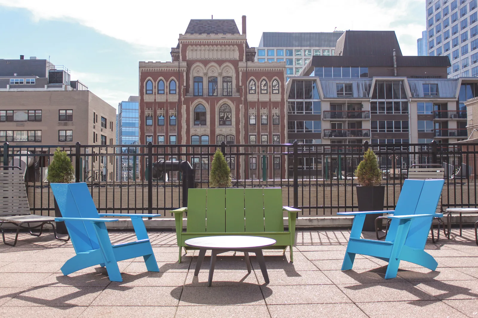 master bedroom at 211 E Delaware Apartments in the Gold Coast Chicago