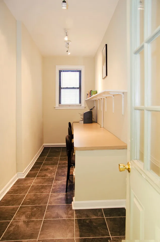 outisde of Museum Walk Apartments in Hyde Park Chicago