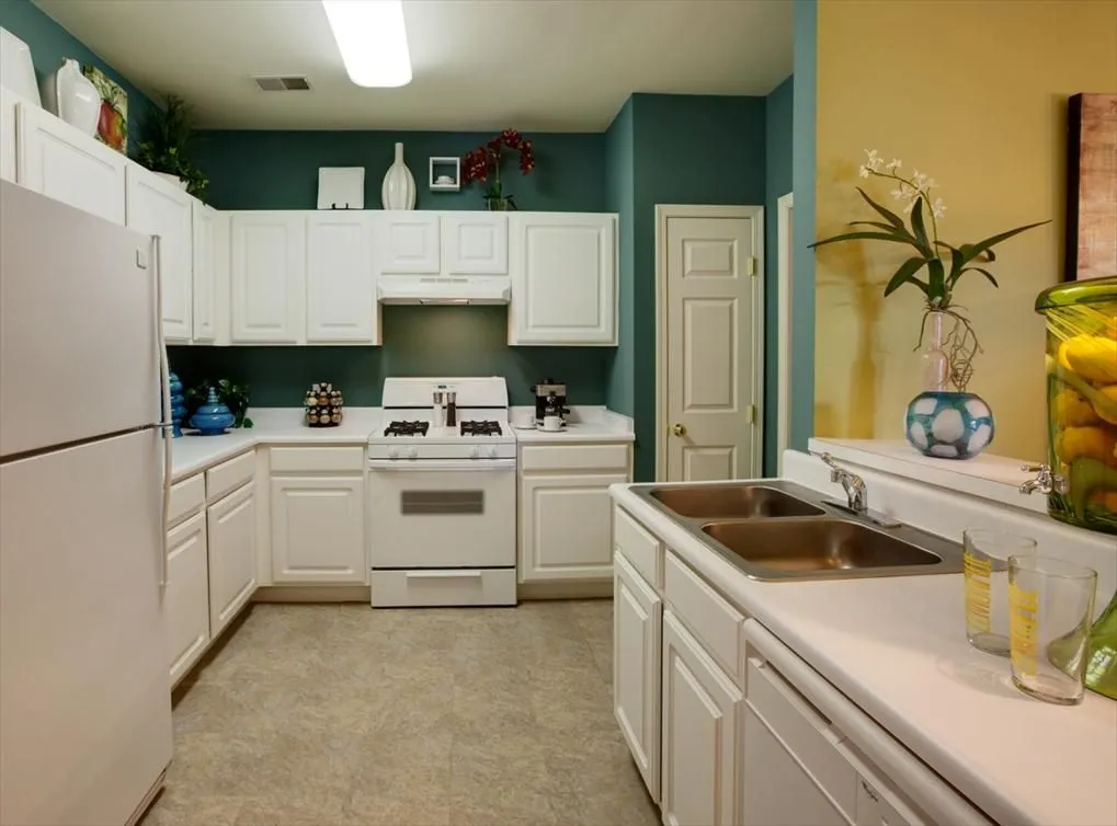 2nd bedroom furnished model at The Aventine at Oakhurst North