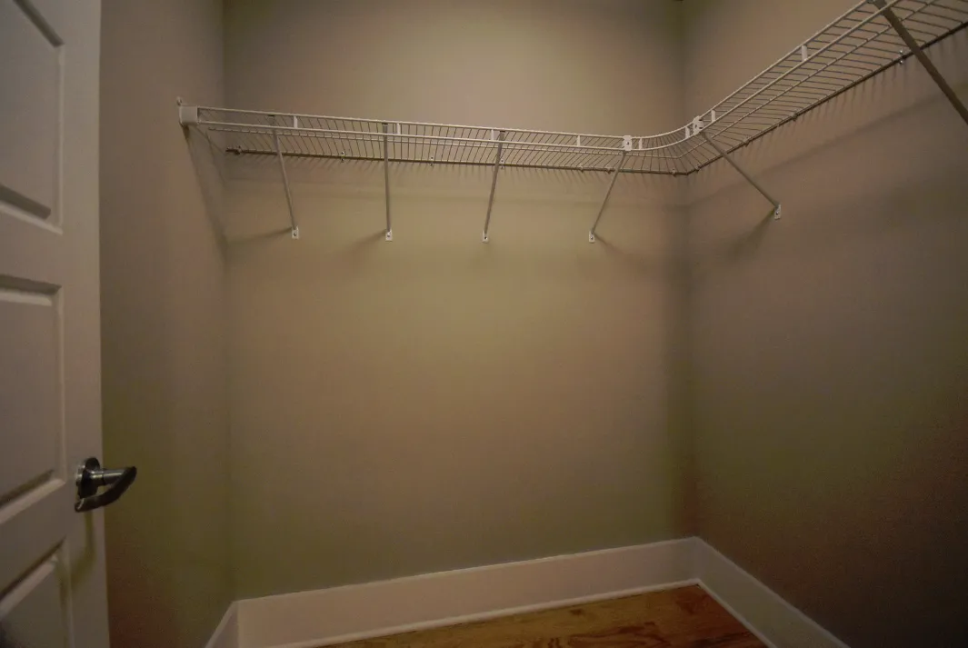 exposed brick in living room of 3141 North Sheffield Apartments in Lakeview