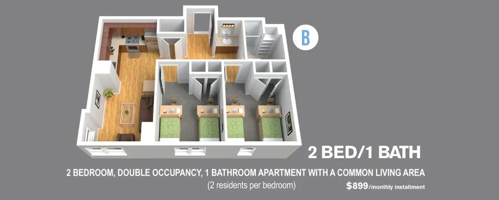 The Flats Student Apartments