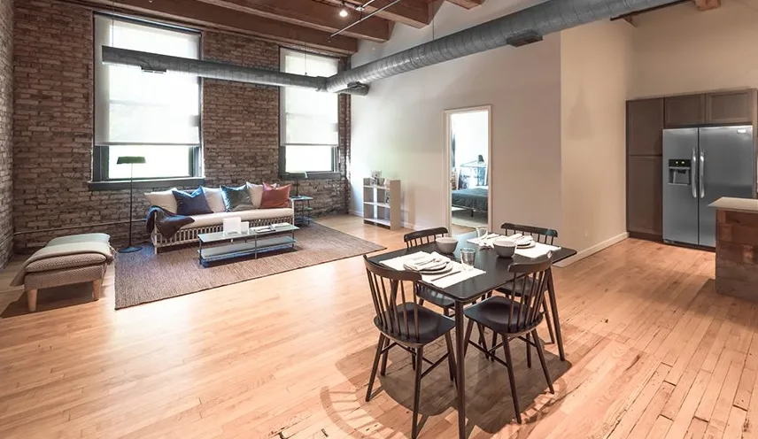 The Lofts at Gin Alley Apartments for Rent - Chicago | Domu