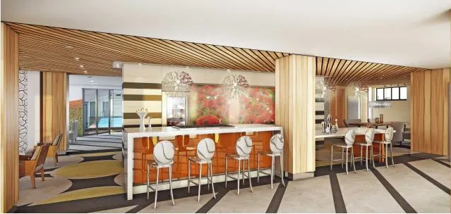 corner view of Randolph Tower City Apartments in the Chicago Loop