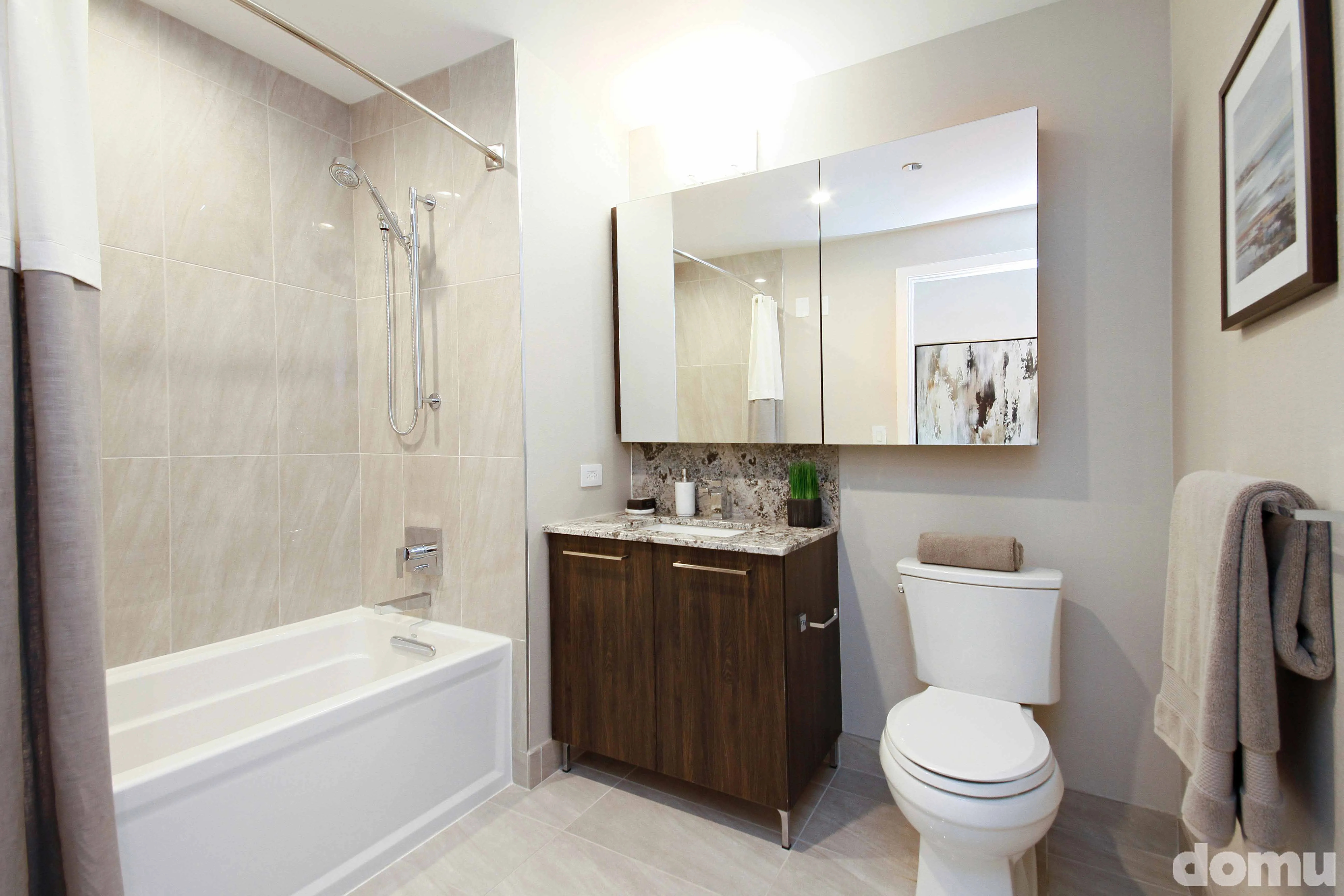 view of downtown chicago at The Hudson Apartments in River North