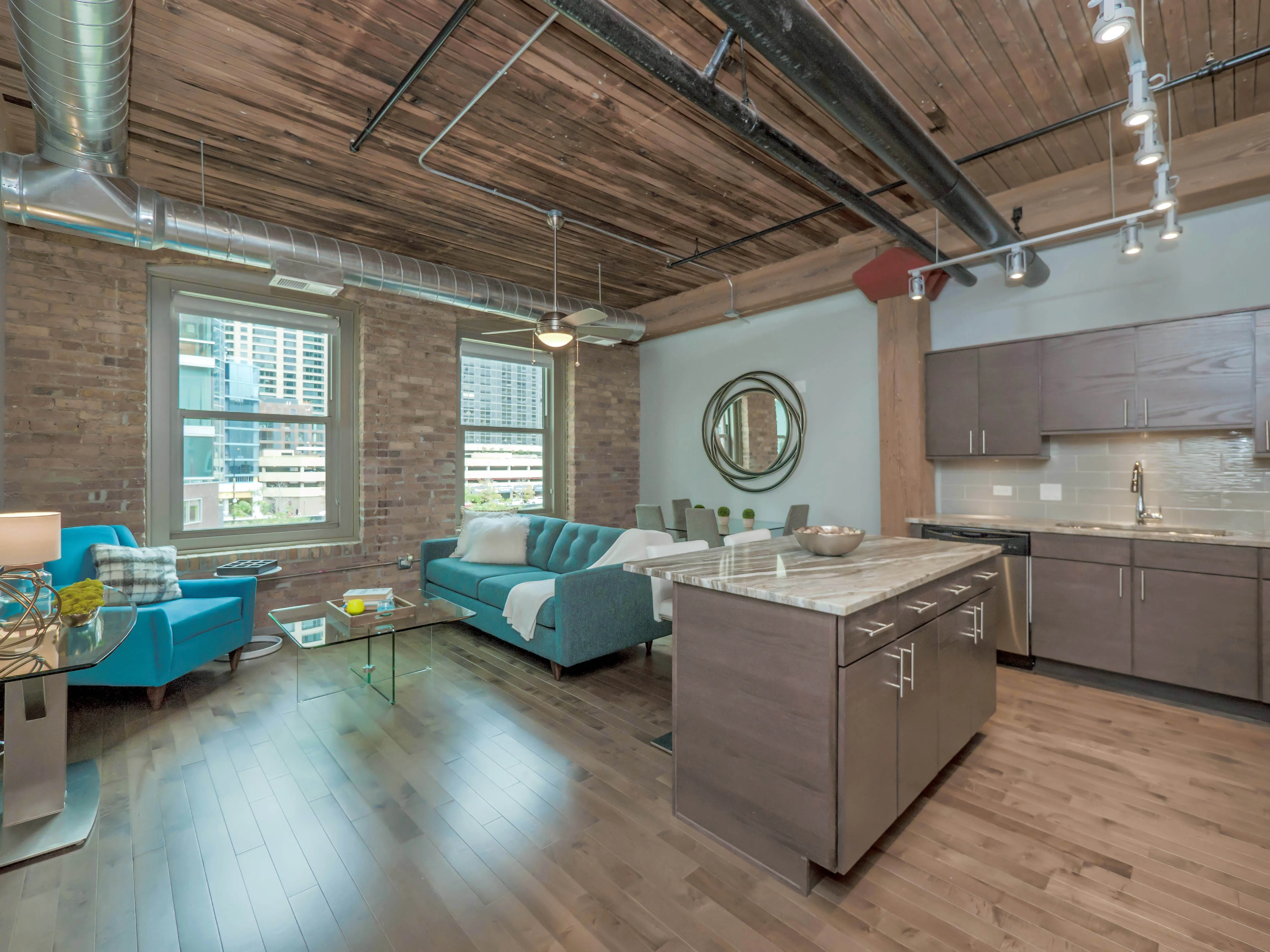 Lofts at River East Apartments in Streeterville, Chicago