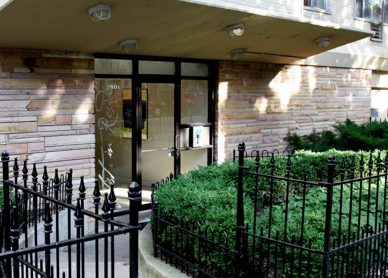 front entrance of 6161 Winthrop - Artist in Residence II Apartments