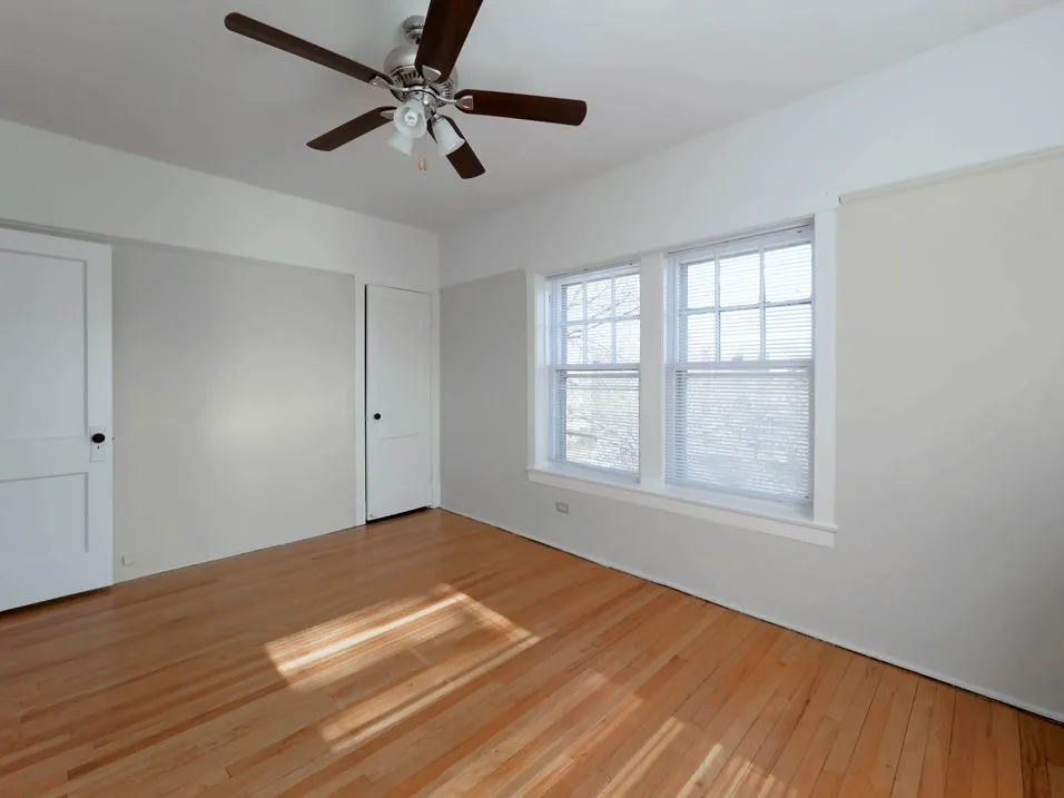 Bedroom at Hamilton Place Apartments in West Ridge Chicago