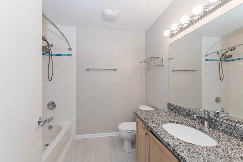 outside red brick of 2010 West Pierce Apartments in Wicker Park Chicago