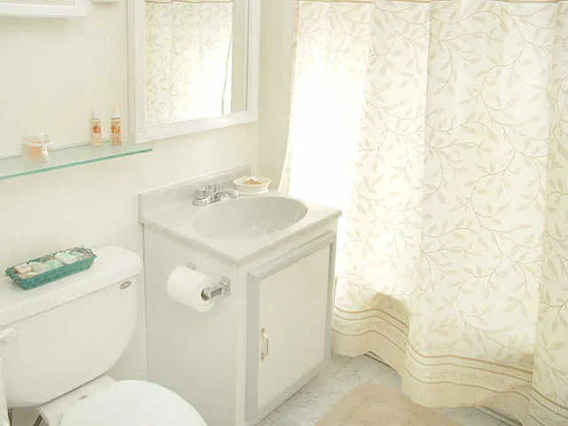 The historic vintage facade of the Beachwalk Apartments in Lincoln Park