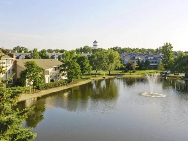 entry to Village Park of Palatine Apartments
