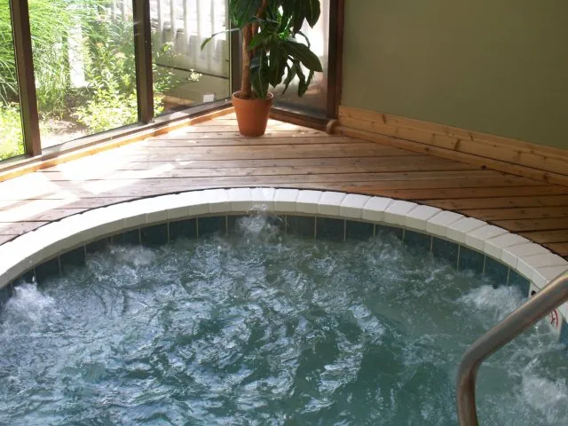 wild flowers in front of the Mark Apartments in Glendale Heights, IL