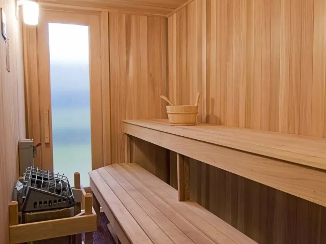 landscped entrance lobby of Village Park of Hoffman Estates Apartments