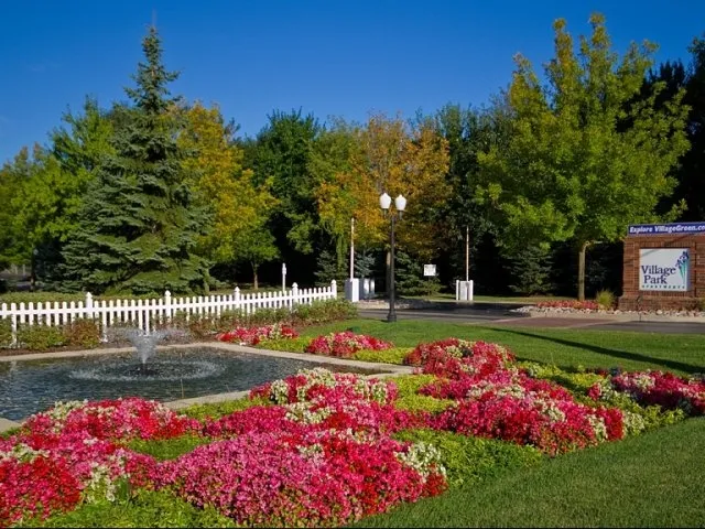 entry to Village Park of Palatine Apartments