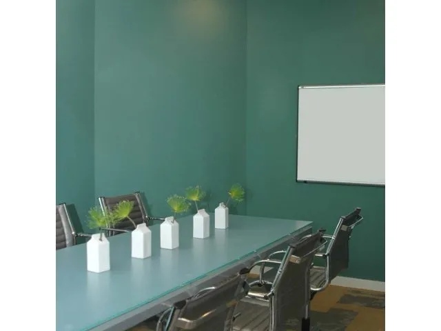 landscped entrance lobby of Village Park of Hoffman Estates Apartments