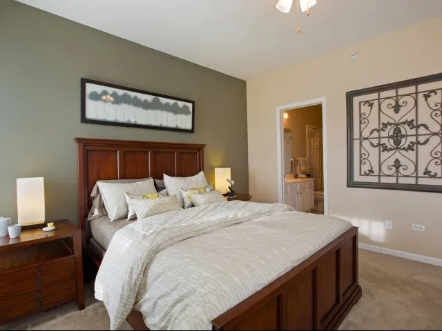 entry garden of Grand Reserve of Naperville Apartments