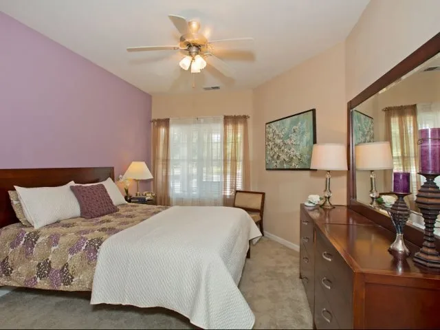 entry garden of Grand Reserve of Naperville Apartments