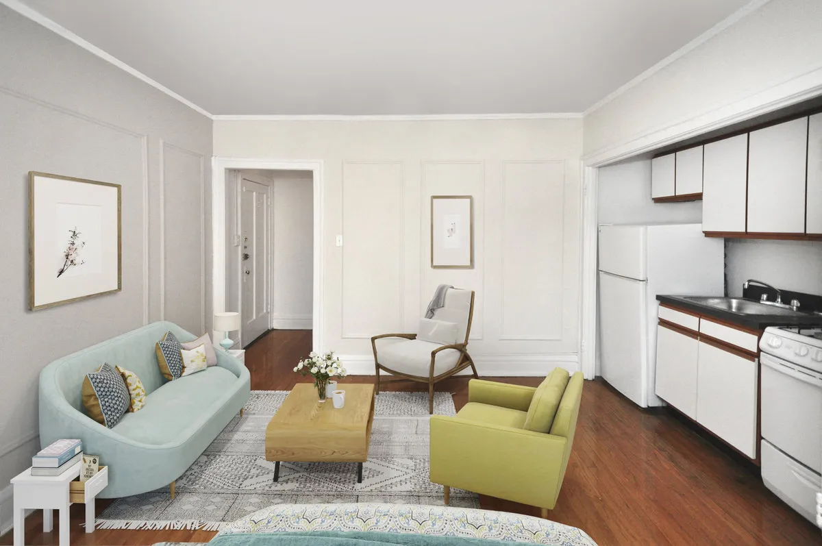 596 West Hawthorne, Studio Apartment