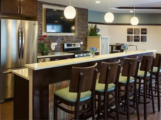 Community room with full catering kitchen