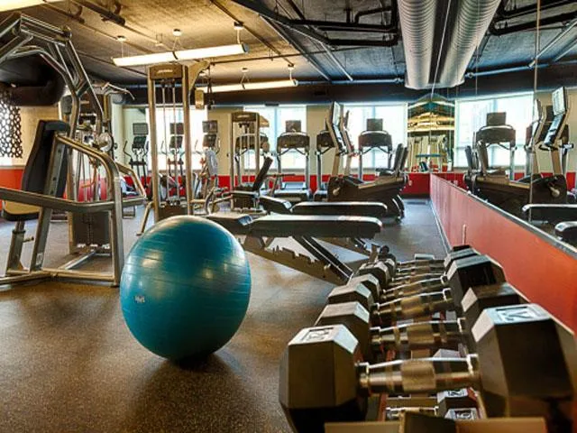 Club-quality fitness center